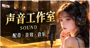 声音工作室主题画面
